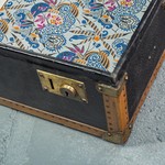 Антикварный кожаный чемодан Turner & Glanz 1920-х гг.