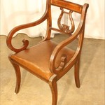 Комплект антикварных кресел в стиле неоклассицизм 1950-х гг. 