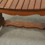 Антикварный табурет с фигурным сидением 1920-х гг. 