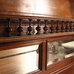 Антикварный буфет с резной балюстрадой 1860-х гг. 