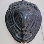 Антикварное декоративное ведро из металла 1880-х гг.