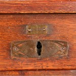 Антикварный картотечный шкаф 1890-х гг. 