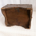Антикварный сундучок с латунным убранством 1870-х гг. 