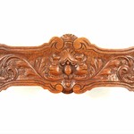 Антикварное курульное кресло 1870-х гг. 