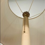 Пара антикварных напольных ламп 1890-х гг. 