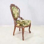 Комплект из четырех ореховых стульев в стиле «второго» рококо 1950-х гг.