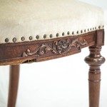 Антикварный ореховый стул из Германии