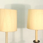 Пара антикварных напольных ламп 1890-х гг. 