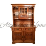 Антикварный буфет с резными филенками 1900-х гг. 