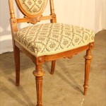 Комплект из 4-х антикварных стульев со спинками щитками 1860-х гг. 