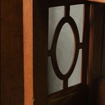 Антикварный буфет с фигурным фасадом 1890-х гг. 