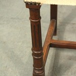 Комплект антикварных стульев с резной балюстрадой 1880-х гг.