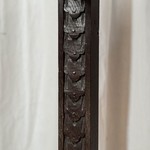 Антикварный столик-консоль с львиным маскароном 1850-х гг. 