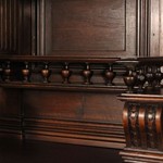 Антикварный буфет с резным убранством 1860-х гг. 