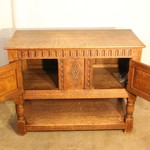 Антикварный дубовый сундук 1920-х гг. 