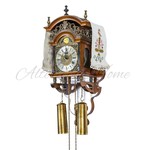 Винтажные голландские часы с лунным календарем
