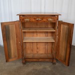 Антикварный полушкаф в стиле бидермейер 1860-х гг. 