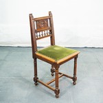 Комплект антикварных стульев с резной балюстрадой 1860-х гг.