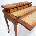 Винтажный игральный стол с двумя столешницами