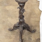 Антикварный резной геридон 1860-х гг. 