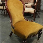 Антикварное кресло-туфелька 1850-х гг. 