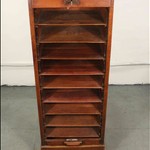 Антикварный картотечный шкаф 1890-х гг. 