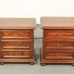 Пара антикварных прикроватных тумб 1960-х гг. 