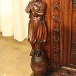 Антикварный бретонский буфет из каштана 1850-х гг. 