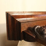 Дубовая настенная вешалка в стиле неоренессанс 1850-х гг. 