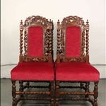 Комплект из 4-х антикварных стульев в стиле неоренессанс 1850-х гг. 