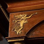 Антикварный книжный шкаф с стиле ампир 1870-х гг. 