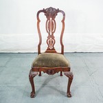 Комплект антикварных стульев в стиле Чиппендейл 1890-х гг.
