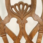 Пара антикварных кресел в стиле Томаса Чиппендейла 1890-х гг. 