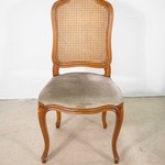 Комплект винтажных стульев с ротанговыми спинками 1960-х гг.