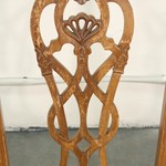 Комплект из 4-х антикварных стульев в стиле Томаса Чиппендейла 1890-х гг. 