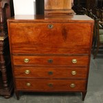 Антикварный секретер из махагони 1810-х гг. 