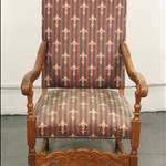 Пара антикварных кресел в стиле необарокко 1900-х гг. 