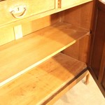 Антикварный буфет с зеркальными вставками 1900-х гг. 