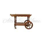 Винтажный сервировочный столик из дуба 1950-х гг. 