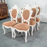 Комплект антикварных стульев в стиле неорококо 1850-х гг.