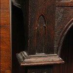 Антикварный поставец в неоготическом стиле 1910-х гг. 