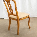 Комплект из четырёх антикварных стульев со сквозной спинкой 1880-х гг.
