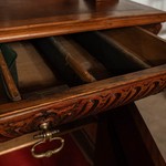 Антикварный французский буфет с резными панно и фигурами 1850-х гг. 
