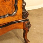 Антикварная ореховая тумба 1850-х гг. 