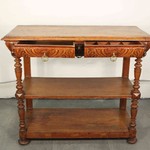 Антикварная консоль в стиле неоренессанс 1860-х гг. 