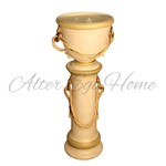 Антикварное кашпо на подставке в античной стилистике 1950-х гг. 