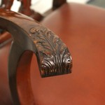 Антикварное кресло в стиле Чиппендейл 1890-х гг. 