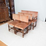 Мебельный гарнитур с витыми деталями 1880-х гг.