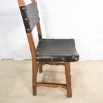 Винтажные испанские стулья из ореха 1940-х гг.
