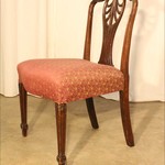 Комплект из 5-ти антикварных стульев с фигурными спинками 1900-х гг. 